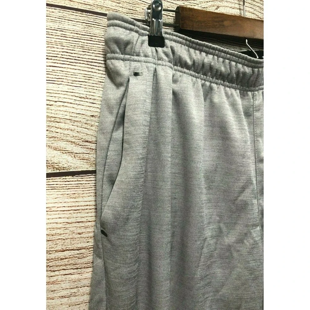 Reebok Jogger Pants Mens Large Sleet Heather Slim Fit Sprint Joggers New